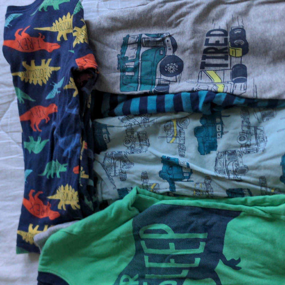 Carter's boys pajama bundle